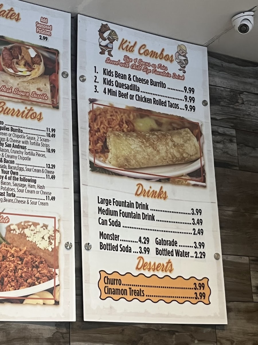 California's Taco Shop Menu - Image 5