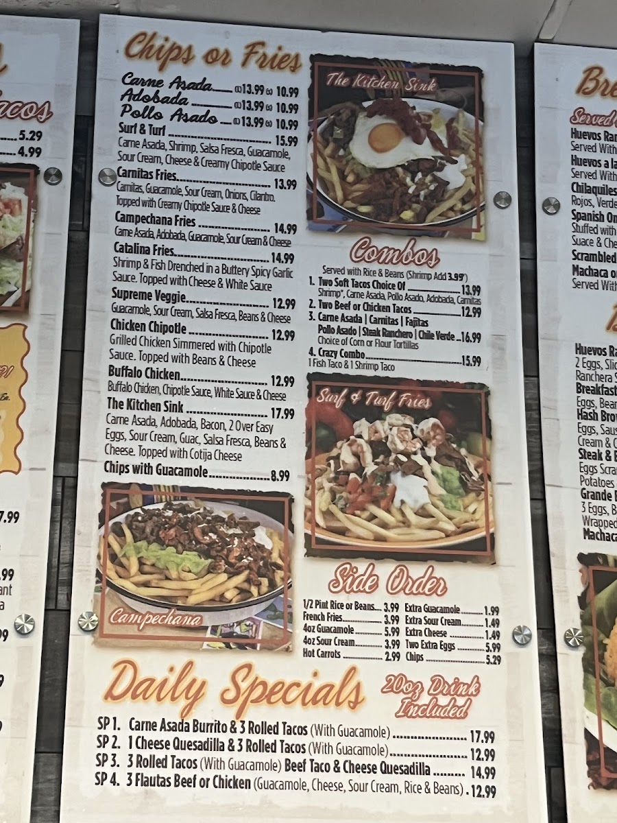 California's Taco Shop Menu - Image 6